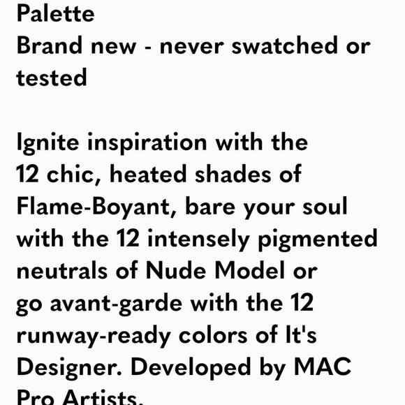 🎨 NEW MAC “Flame Boyant” Eye Shadow Palette 🎨 - Picture 8 of 8